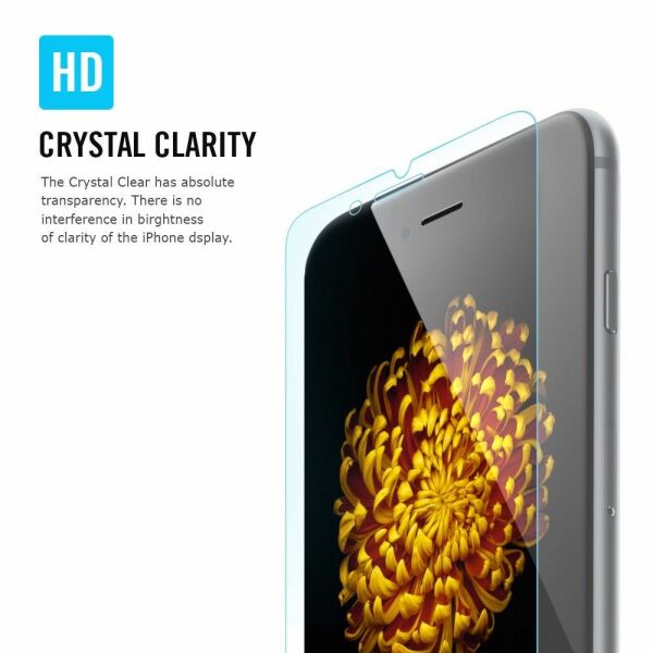 Spigen iPhone 6 Plus/6s Plus ile Uyumlu Ekran Koruyucu Crystal 3 Adet