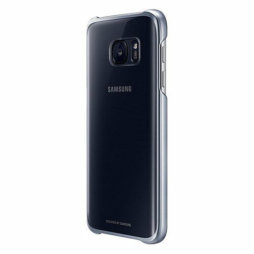 Galaxy S7 ile Uyumlu Clear Back Cover Kılıf Siyah EF-QG930CBEGWW