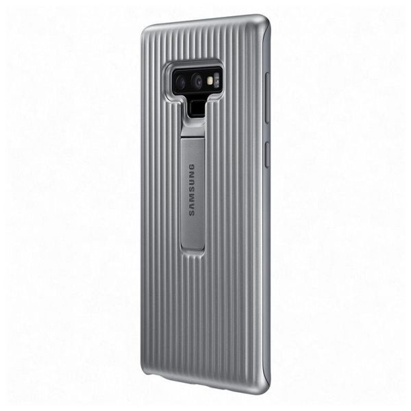 Galaxy Note 9 ile Uyumlu Protective Stanting Cover Gümüş EF-RN960CSEGWW (Out)