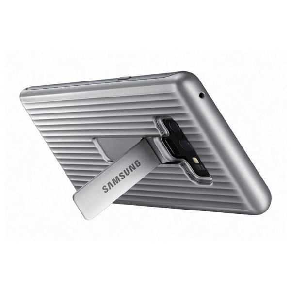 Galaxy Note 9 ile Uyumlu Protective Stanting Cover Gümüş EF-RN960CSEGWW (Out)