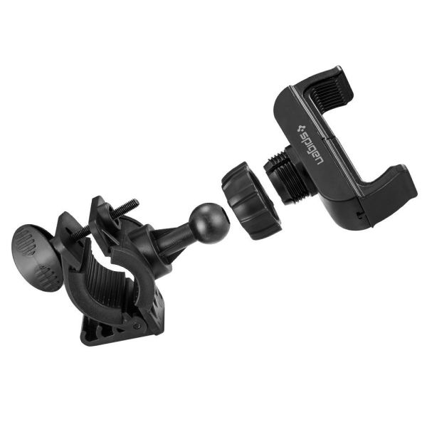 Spigen Bisiklet Ve Motorsiklet Araç Tutucu, Spider Premium Universal Uyumlu 360° Görüş Açısı