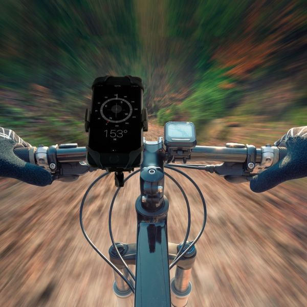 Spigen Bisiklet Ve Motorsiklet Araç Tutucu, Spider Premium Universal Uyumlu 360° Görüş Açısı
