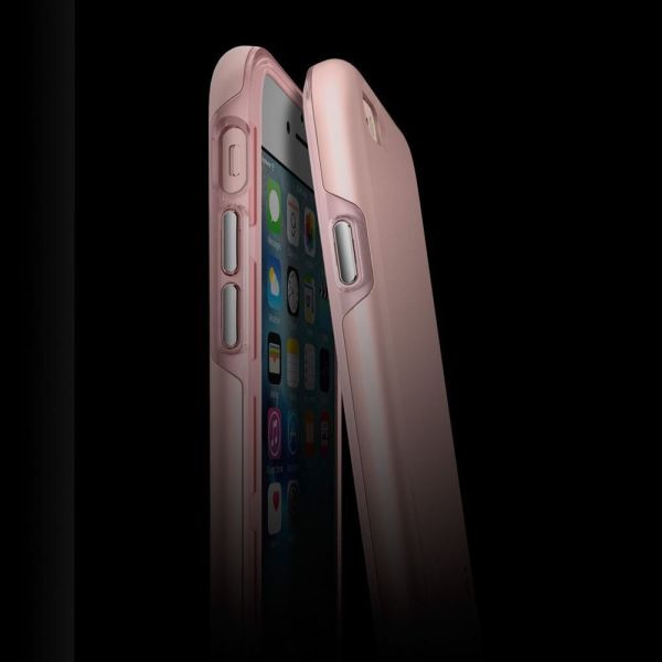 Spigen iPhone 6/6s ile Uyumlu Kılıf Thin Fit Hybrid Rose Gold