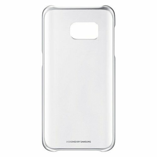 Galaxy S7 ile Uyumlu Clear Back Cover Kılıf Gümüş EF-QG930CSEGWW
