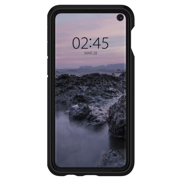 Spigen Galaxy S10e ile Uyumlu Kılıf Tough Armor Graphite Gray