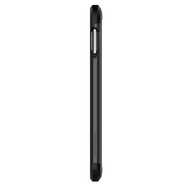 Spigen Galaxy S10e ile Uyumlu Kılıf Tough Armor Graphite Gray