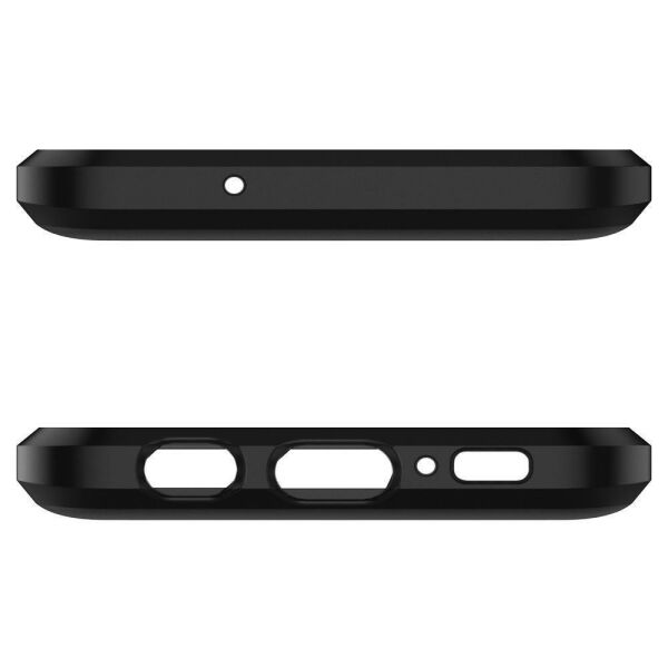 Spigen Galaxy S10e ile Uyumlu Kılıf Tough Armor Graphite Gray