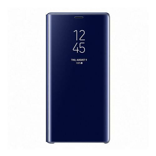 Galaxy Note 9 ile Uyumlu Clear View Cover Mavi EF-ZN960CLEGWW