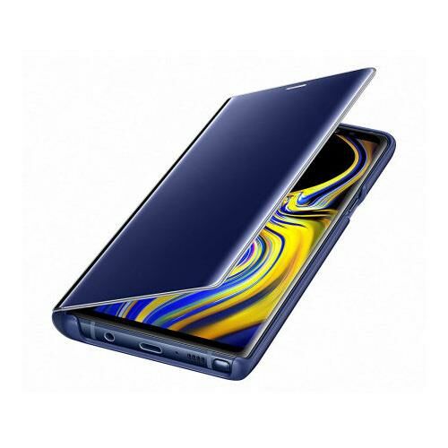 Galaxy Note 9 ile Uyumlu Clear View Cover Mavi EF-ZN960CLEGWW