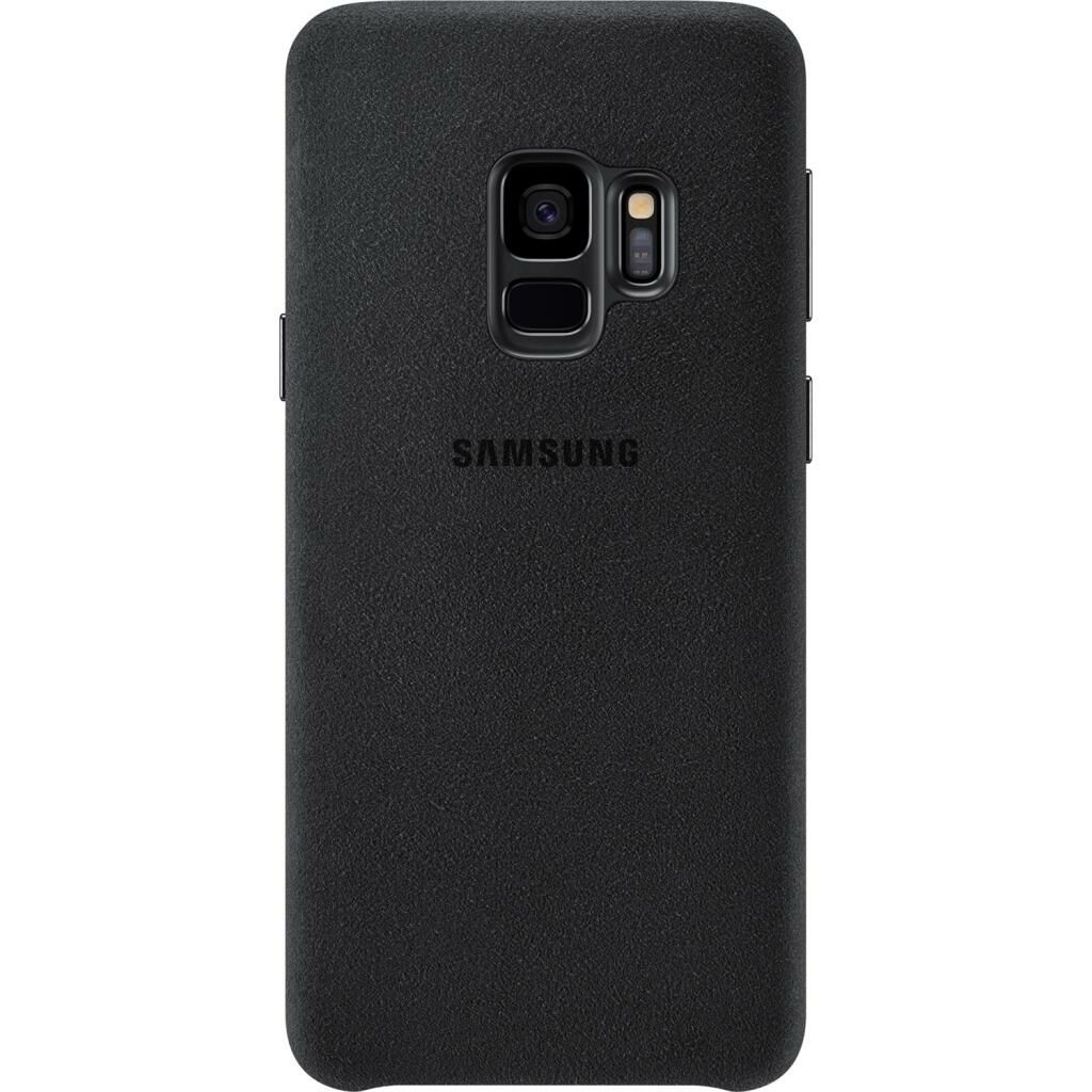 Galaxy S9 ile Uyumlu Alcantara Kılıf Siyah EF-XG960ABEGWW