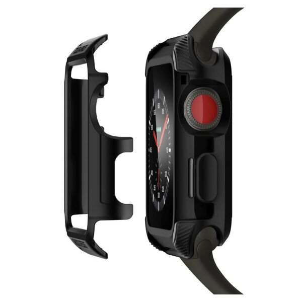Spigen Apple Watch Series 3/2/1 ile Uyumlu Kılıf Tough Armor 2 (38mm) Matte Black