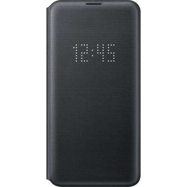Galaxy S10e ile Uyumlu LED View Cover Kılıf Siyah EF-NG970PBEGWW (Out)