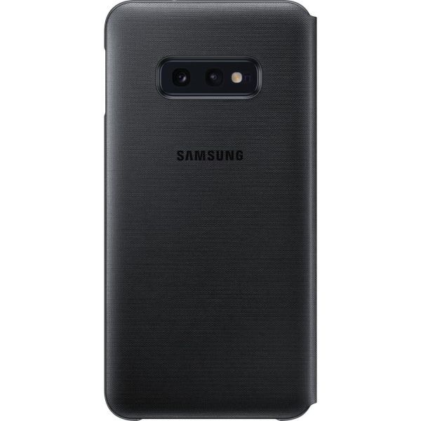 Galaxy S10e ile Uyumlu LED View Cover Kılıf Siyah EF-NG970PBEGWW (Out)