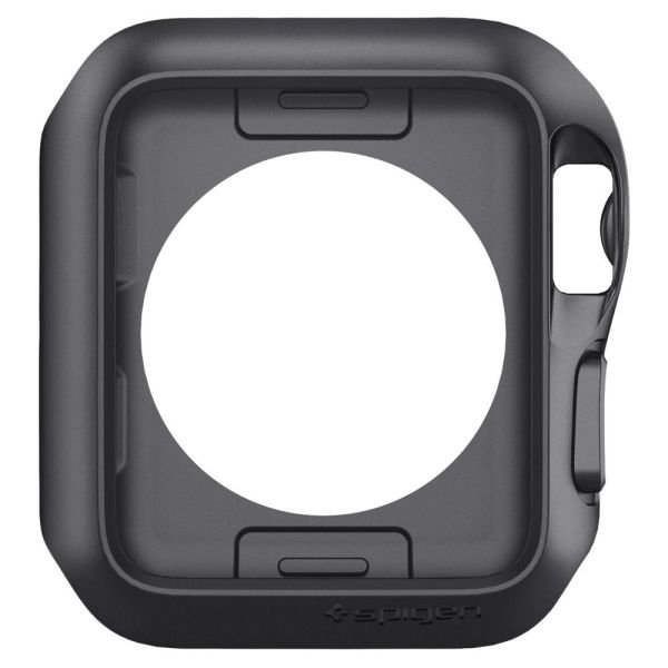 Spigen Apple Watch 1/2/3 ile Uyumlu Kılıf Slim Armor (42mm) Space Gray