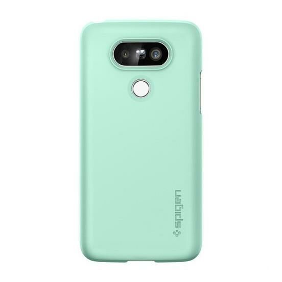 Spigen G5 ile Uyumlu Kılıf Thin Fit Mint