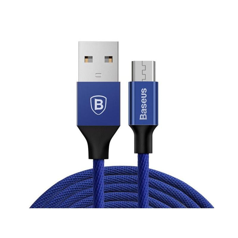 Baseus Yiven Micro USB Kablo 1M Lacivert