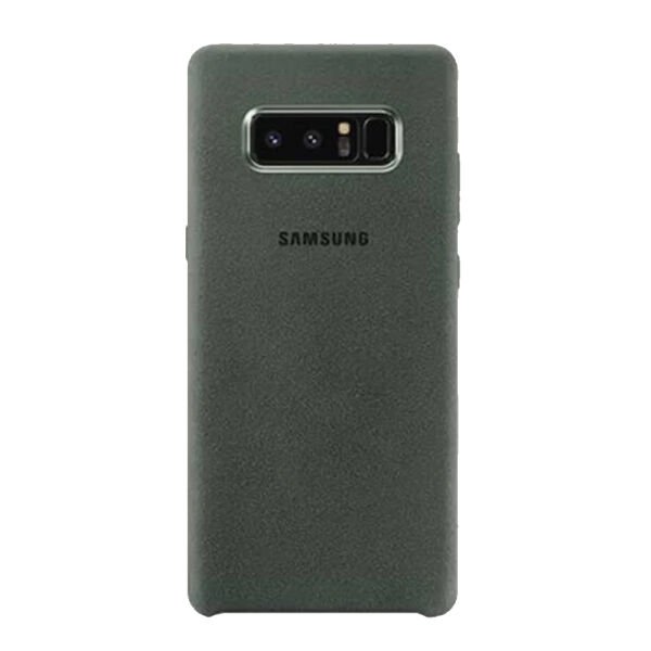 Galaxy Note 8 ile Uyumlu Alacantara Cover Yeşil EF-XN950AKEGWW