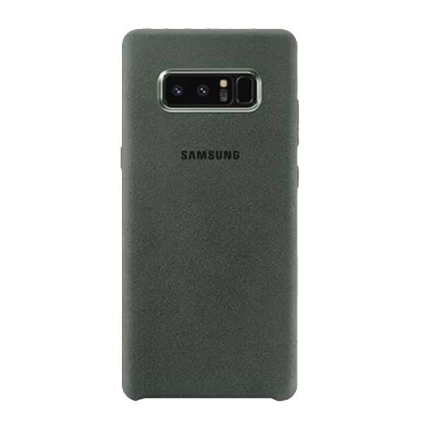 Galaxy Note 8 ile Uyumlu Alacantara Cover Yeşil EF-XN950AKEGWW