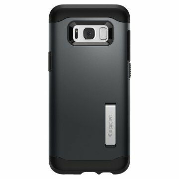 Spigen Galaxy S8 Plus ile Uyumlu Kılıf Slim Armor Metal Slate