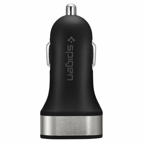 Spigen Hızlı Araç Şarj Cihazı USB 2 Çıkışlı (4.8 A Hızlı Şarj) F24QC
