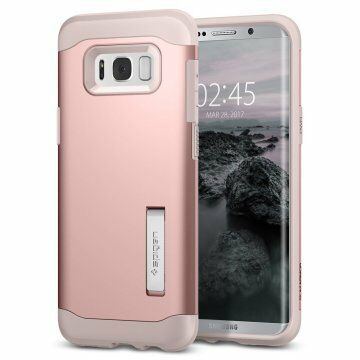 Spigen Galaxy S8 Plus ile Uyumlu Kılıf Slim Armor Rose Gold