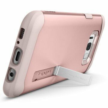 Spigen Galaxy S8 Plus ile Uyumlu Kılıf Slim Armor Rose Gold