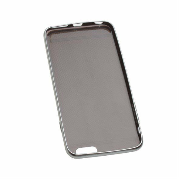 iPhone 6S Plus/6 Plus ile Uyumlu Storm Silikon Kılıf Light Silver