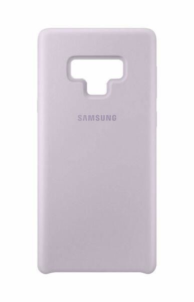 Galaxy Note 9 ile Uyumlu Kılıf Silicone Cover Mor EF-PN960TVEGWW