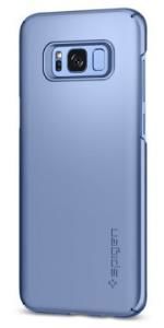 Spigen Galaxy S8 ile Uyumlu Kılıf Thin Fit Blue Coral