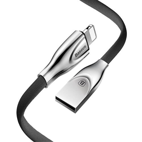 Baseus Zinc Alloy Lightning Kablo Siyah CALXN-01