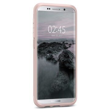 Spigen Galaxy S8 ile Uyumlu Kılıf Slim Armor Rose Gold
