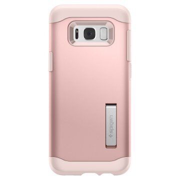 Spigen Galaxy S8 ile Uyumlu Kılıf Slim Armor Rose Gold