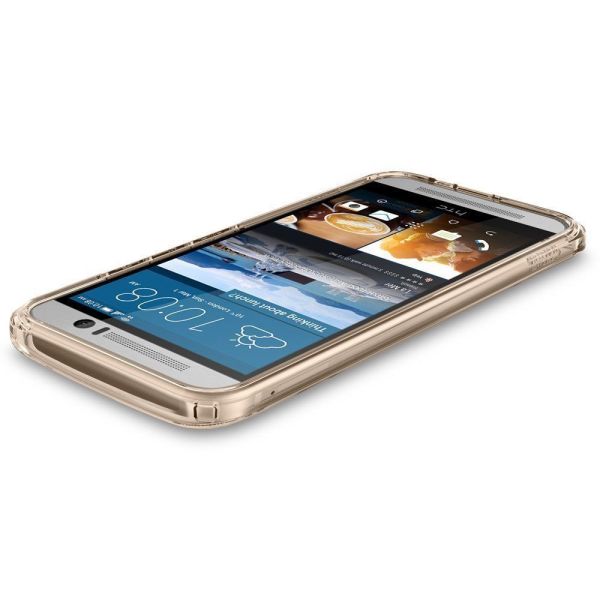 Spigen One M9 ile Uyumlu Kılıf Ultra Hybrid Champagne Gold (Out)