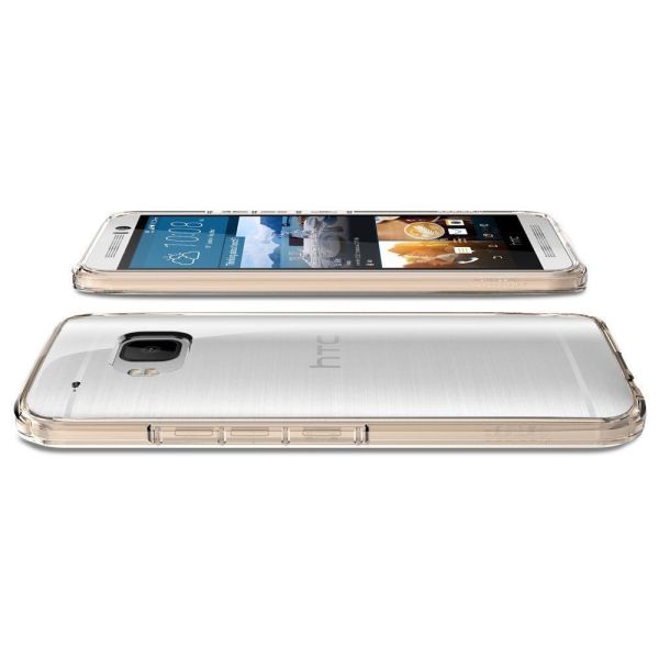 Spigen One M9 ile Uyumlu Kılıf Ultra Hybrid Champagne Gold (Out)