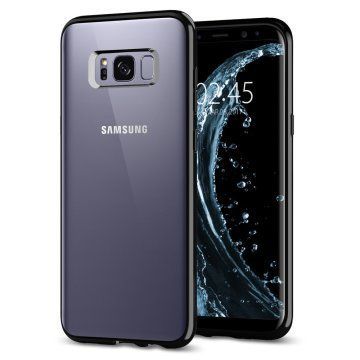 Spigen Galaxy S8 ile Uyumlu Kılıf Ultra Hybrid Jet Black