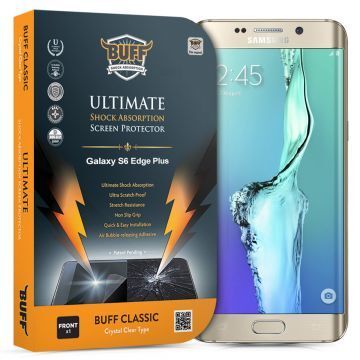 Buff Galaxy S6 Edge Plus ile Uyumlu Darbe Emici Film