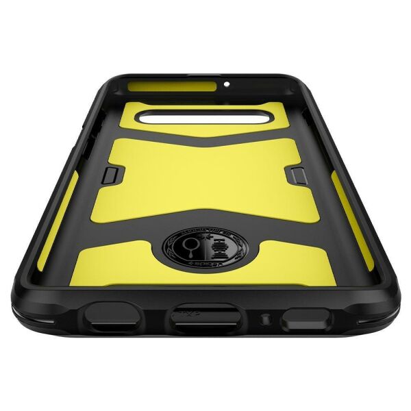 Spigen Galaxy S10 Plus ile Uyumlu Kılıf Tough Armor XP Black