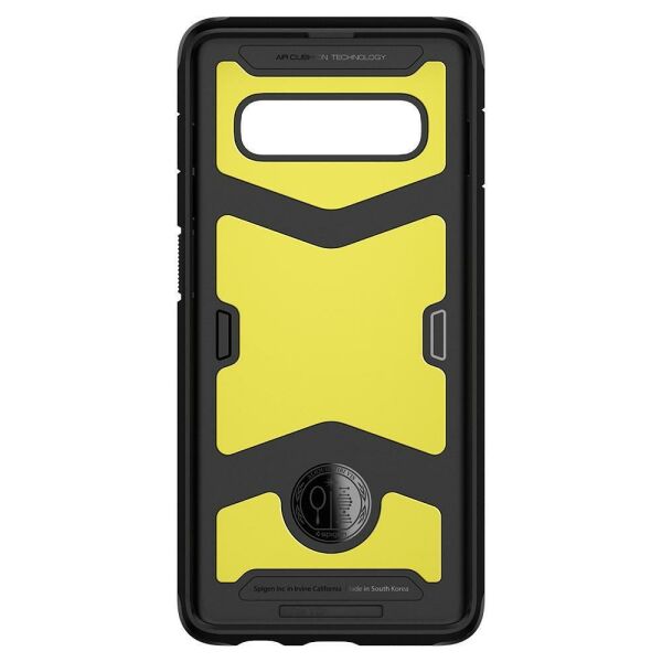 Spigen Galaxy S10 Plus ile Uyumlu Kılıf Tough Armor XP Black