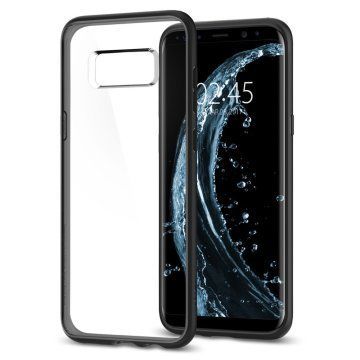 Spigen Galaxy S8 ile Uyumlu Kılıf Ultra Hybrid Matte Black