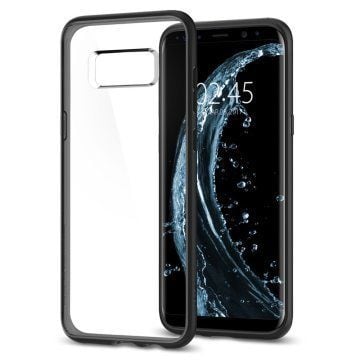 Spigen Galaxy S8 ile Uyumlu Kılıf Ultra Hybrid Matte Black