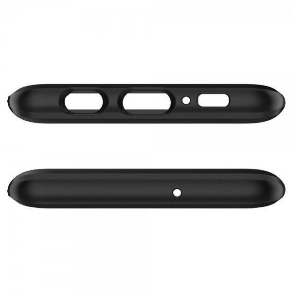 Spigen Galaxy S10 Plus ile Uyumlu Kılıf Slim Armor Metal Slate