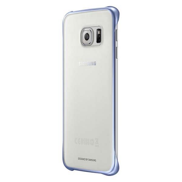 Galaxy S6 Edge ile Uyumlu Clear Cover EF-QG925BBEGWW