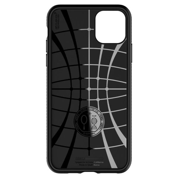 Spigen iPhone 11 Pro ile Uyumlu Kılıf Liquid Air Matte Black