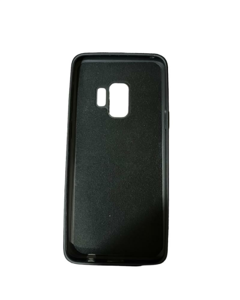 Galaxy S9 ile Uyumlu Cappy Silikon Kılıf Siyah