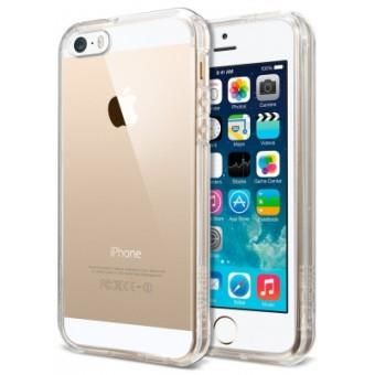 Spigen iPhone 5S / 5 ile Uyumlu Case Ultra Thin Air Crystal Shell