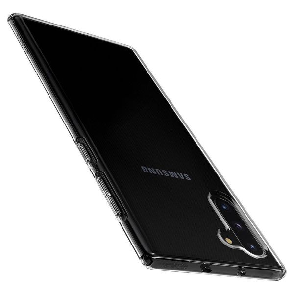 Spigen Galaxy Note 10 ile Uyumlu Kılıf Liquid Crystal Crystal Clear