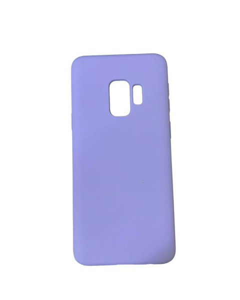 Galaxy S9 ile Uyumlu Cappy Silikon Kılıf Lila