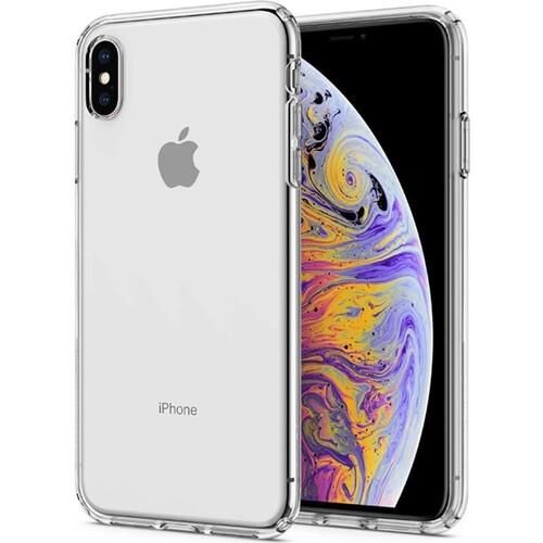 Spigen iPhone XS Max ile Uyumlu Kılıf Crystal Flex Crystal Clear