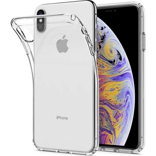 Spigen iPhone XS Max ile Uyumlu Kılıf Crystal Flex Crystal Clear