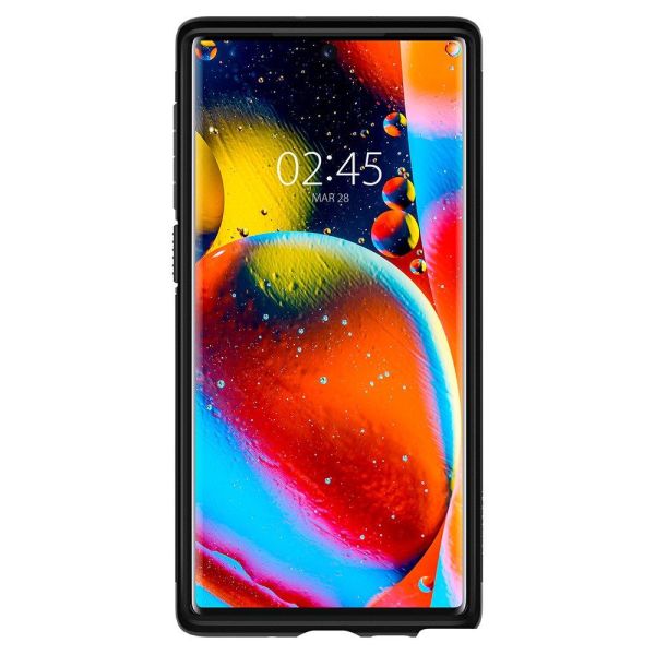 Spigen Galaxy Note 10 ile Uyumlu Kılıf Slim Armor Black